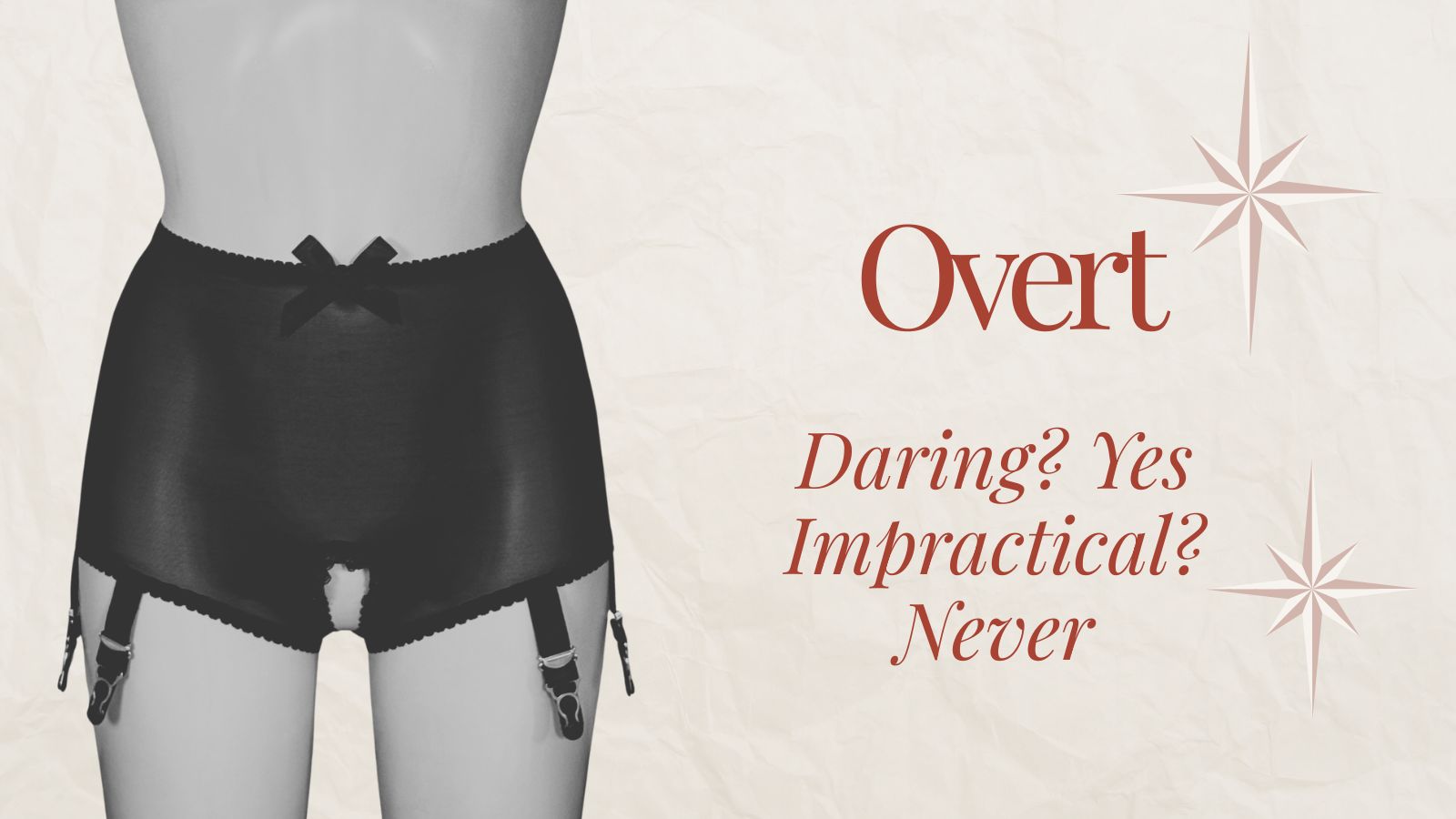 Three Reasons to Try an Overt Panty Girdle