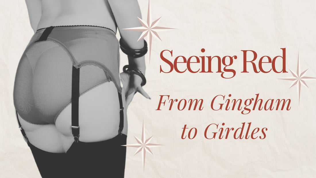 Seeing Red: How to Style Red Retro Lingerie