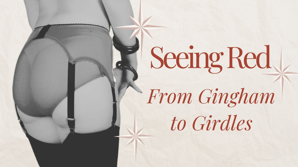 Seeing Red: How to Style Red Retro Lingerie