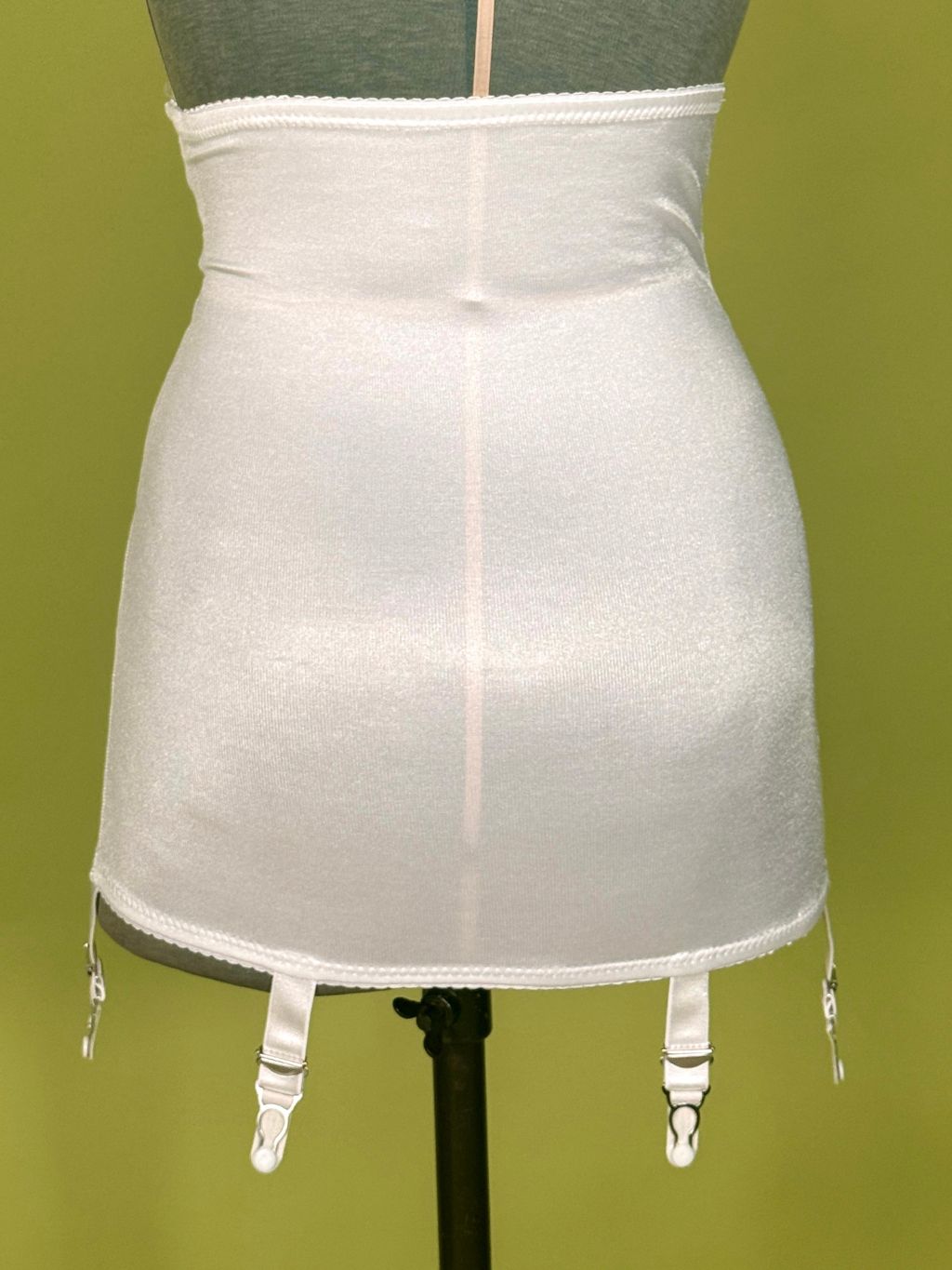 White High Waisted Pull On Girdle 007