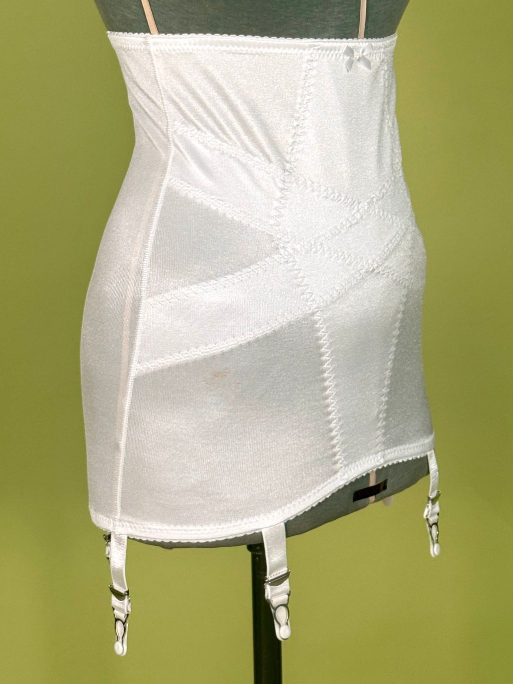 White High Waisted Pull On Girdle 007