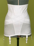 White High Waisted Pull On Girdle 007