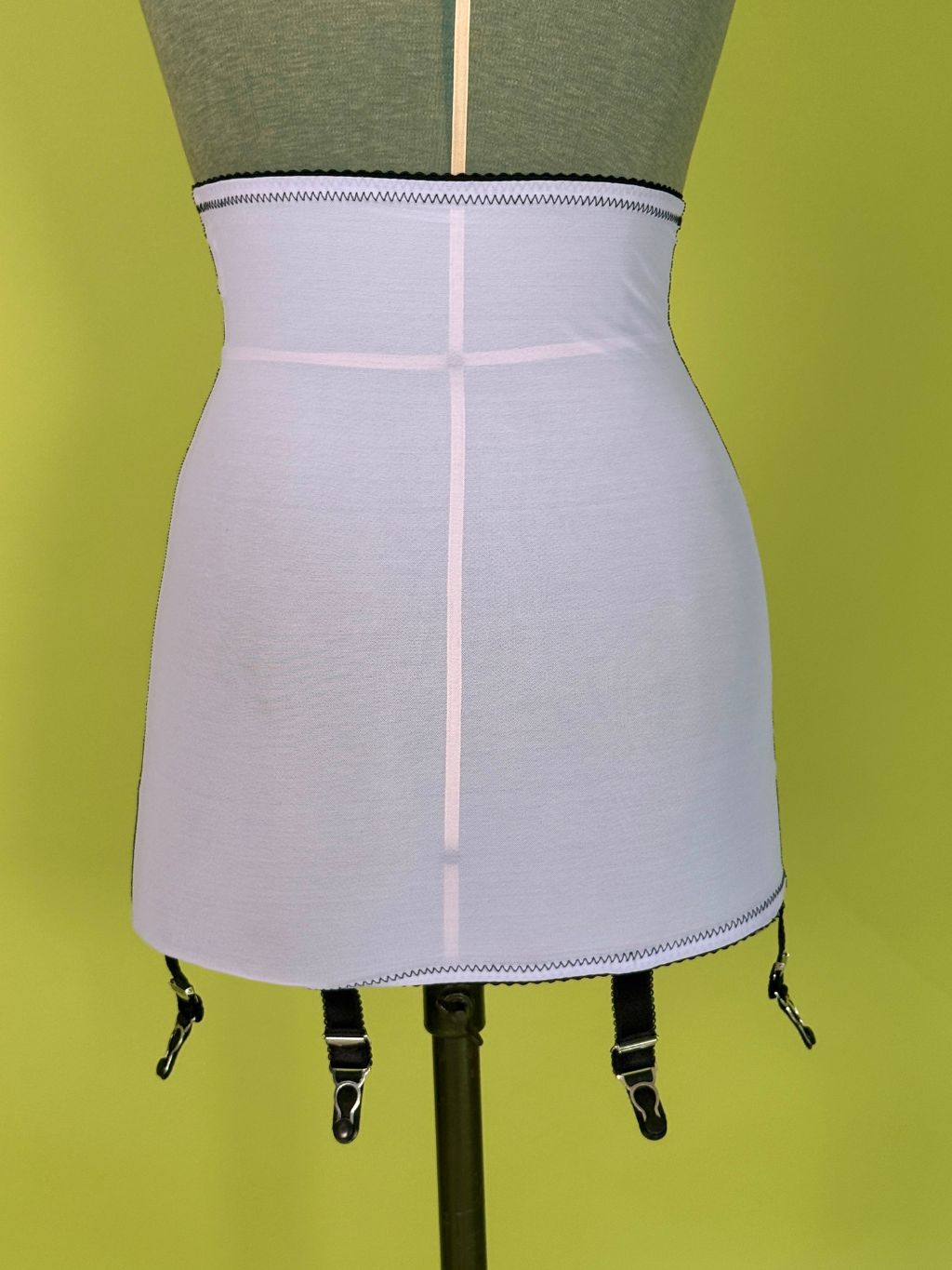 Light Blue Lace High Waist Pull-on Girdle 011