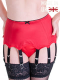 Red 10 Strap Suspender Belt 083