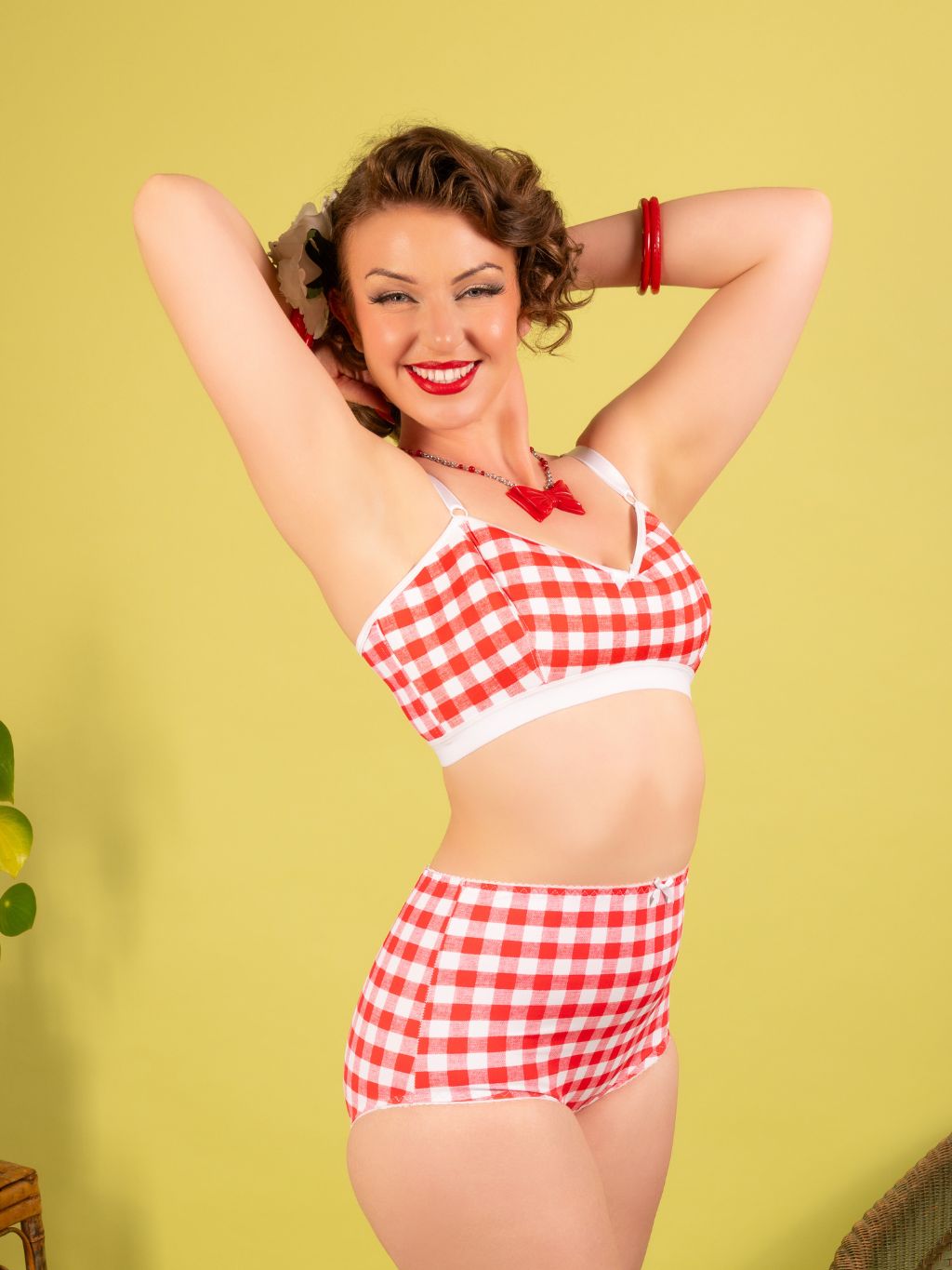 Red Gingham Knickers 063